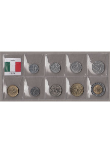 1994 - Serietta di 9 monete tutte dell'anno 1994 in condizioni fdc